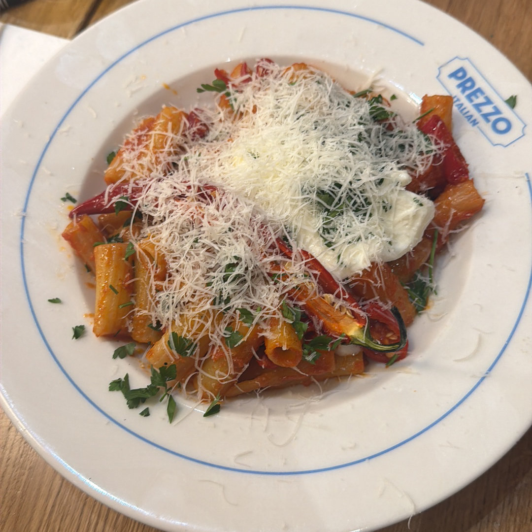 Arrabbiata at Prezzo — photo from a diner