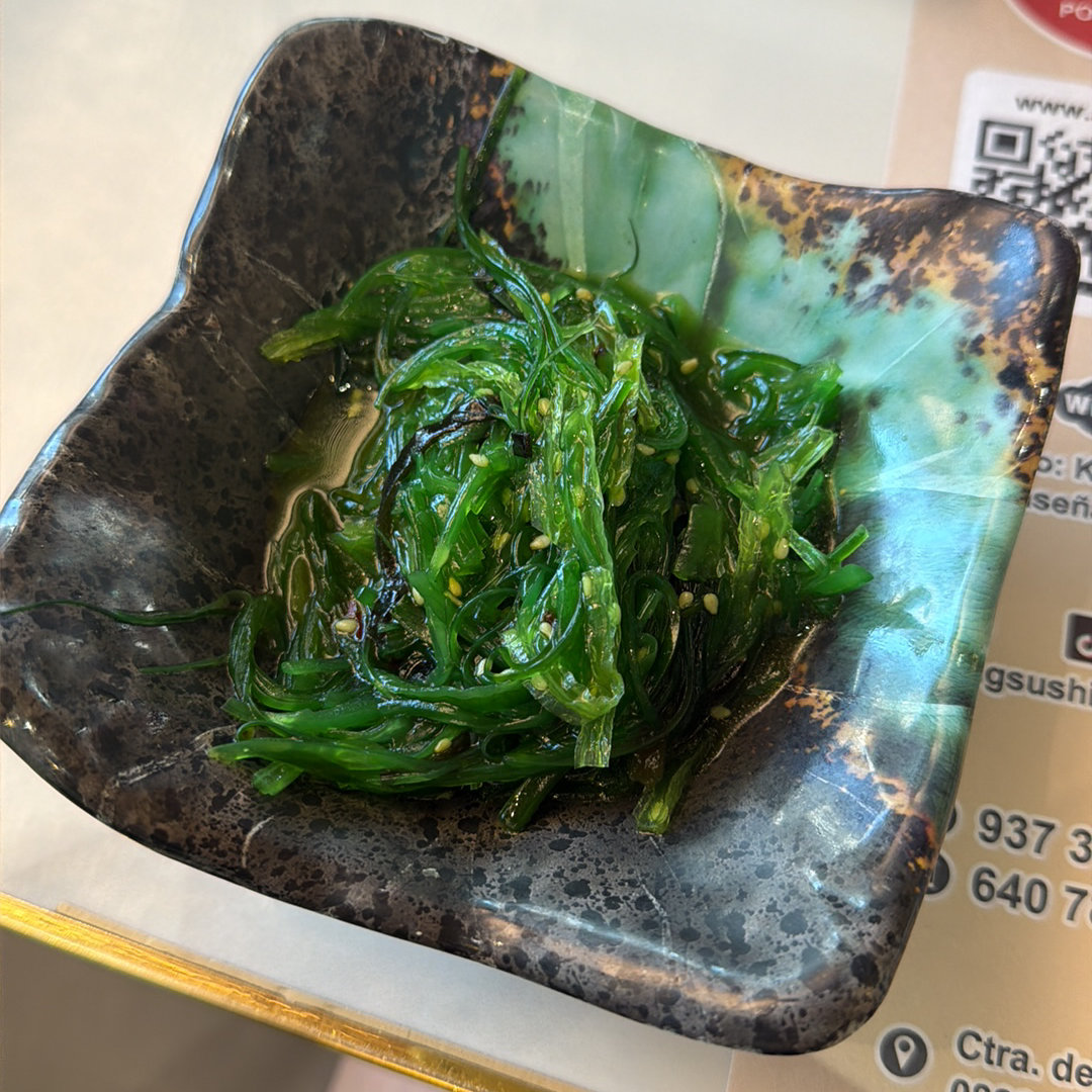 Wakame seaweed at King sushi — photo from a diner
